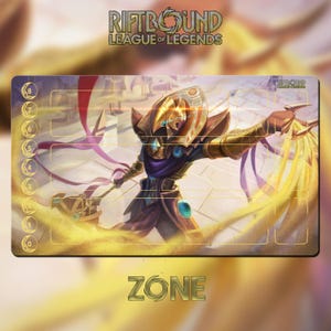 Speelmat – Azir – Riftbound LOL TCG-spelmat 24 x 14 inch (600 x 350 x 2 mm)