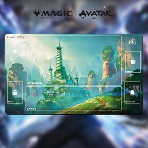 Avatar the last airbender mtg playmat - Etsy 日本