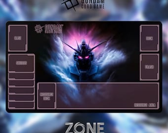 Playmat – Gundam –TCG Game Mat 24x14 inches (600x350x2mm)