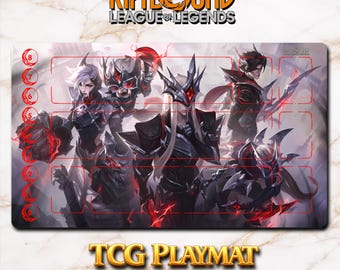 Playmat – Yone T1 – Riftbound LOL TCG Game Mat 24x14 inches (600x350x2mm)