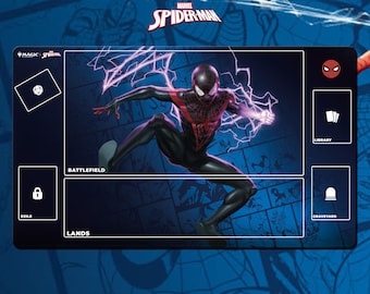 Tapete de juego – Spiderman – Magic the Gathering x SpiderMan TCG (600 x 350 x 2 mm)