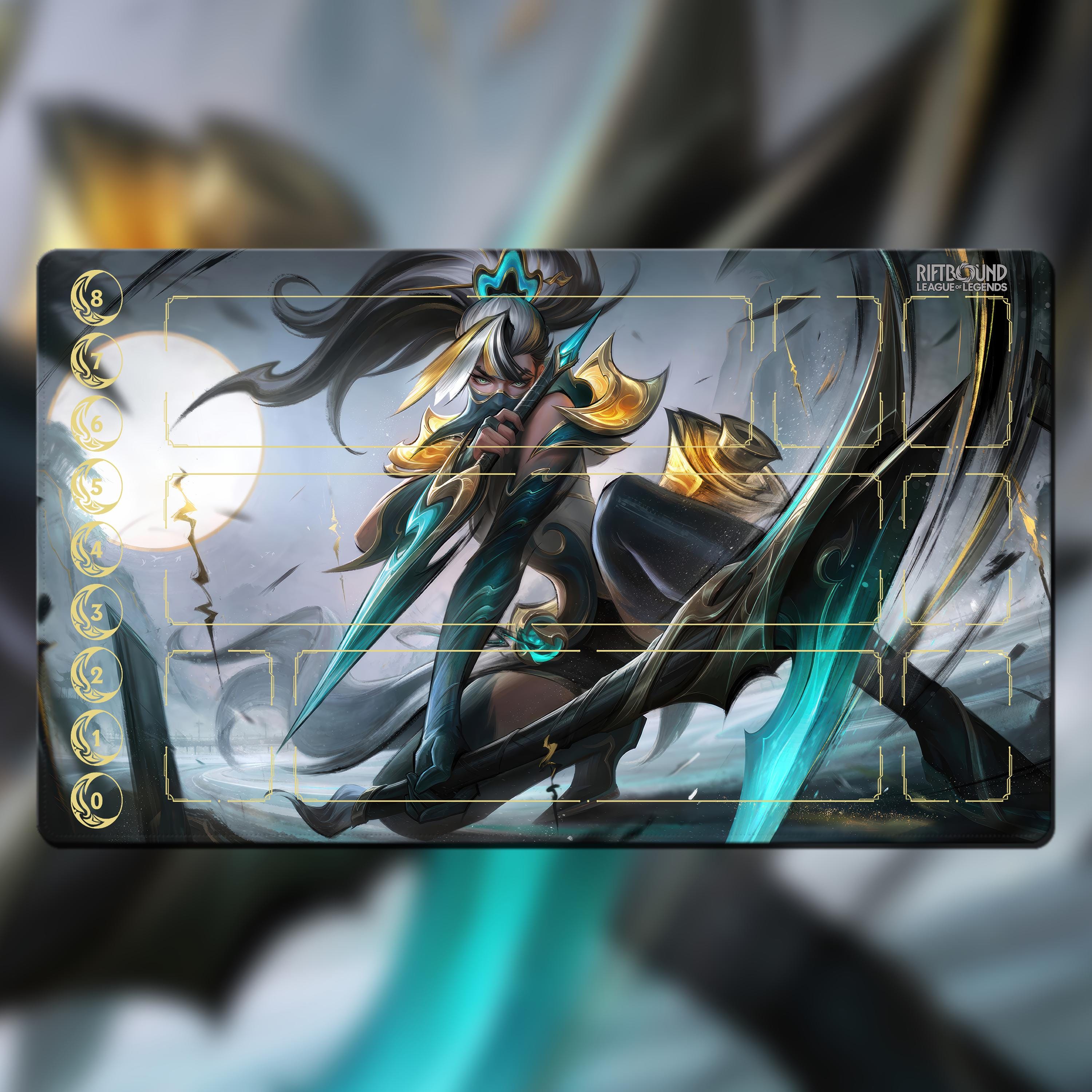 Akali Riftbound Playmat – LOL TCG Game Mat (24x14 Inches) - Etsy