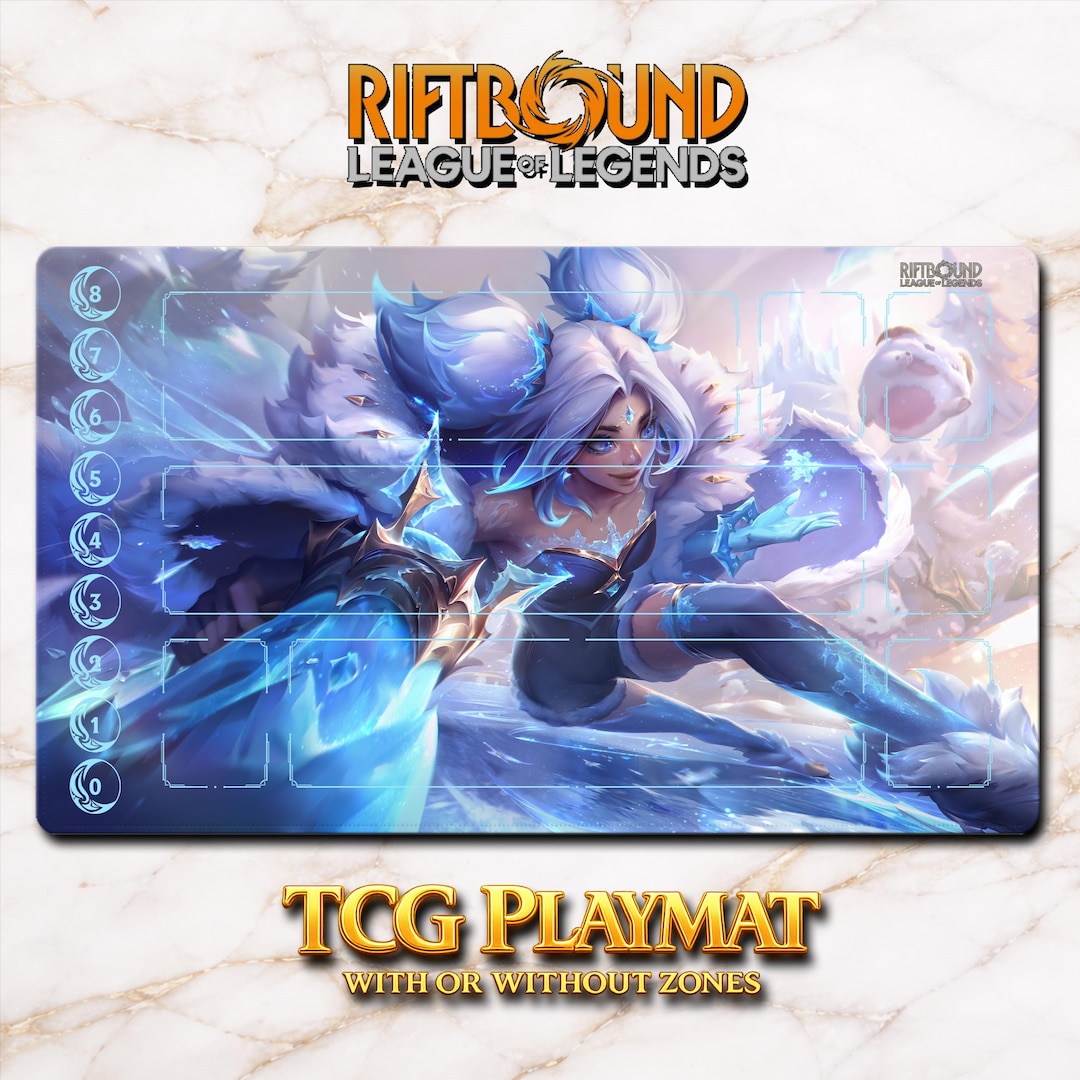 Riftboundアーリ ラバーマット 600×350 lol Playmat – Zeri