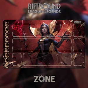 Speelmat – Leblanc – Riftbound LOL TCG-spelmat 24 x 14 inch (600 x 350 x 2 mm)