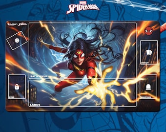 Tapete de juego – Spiderman – Magic the Gathering x SpiderMan TCG (600 x 350 x 2 mm)