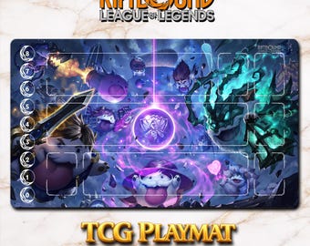 Playmat – Poro – Riftbound LOL TCG-spelmat 24 x 14 inch (600 x 350 x 2 mm)