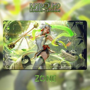Playmat – Lux – Riftbound LOL TCG-spelmat 24 x 14 inch (600 x 350 x 2 mm)