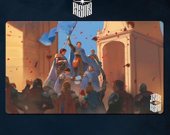 Playmat – Triomphe – BLUE RISING TCG Game Mat 24x14 inches (600x350x2mm)
