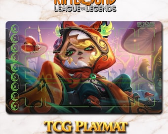 Playmat – Vex – Riftbound LOL TCG Game Mat 24x14 inches (600x350x2mm)