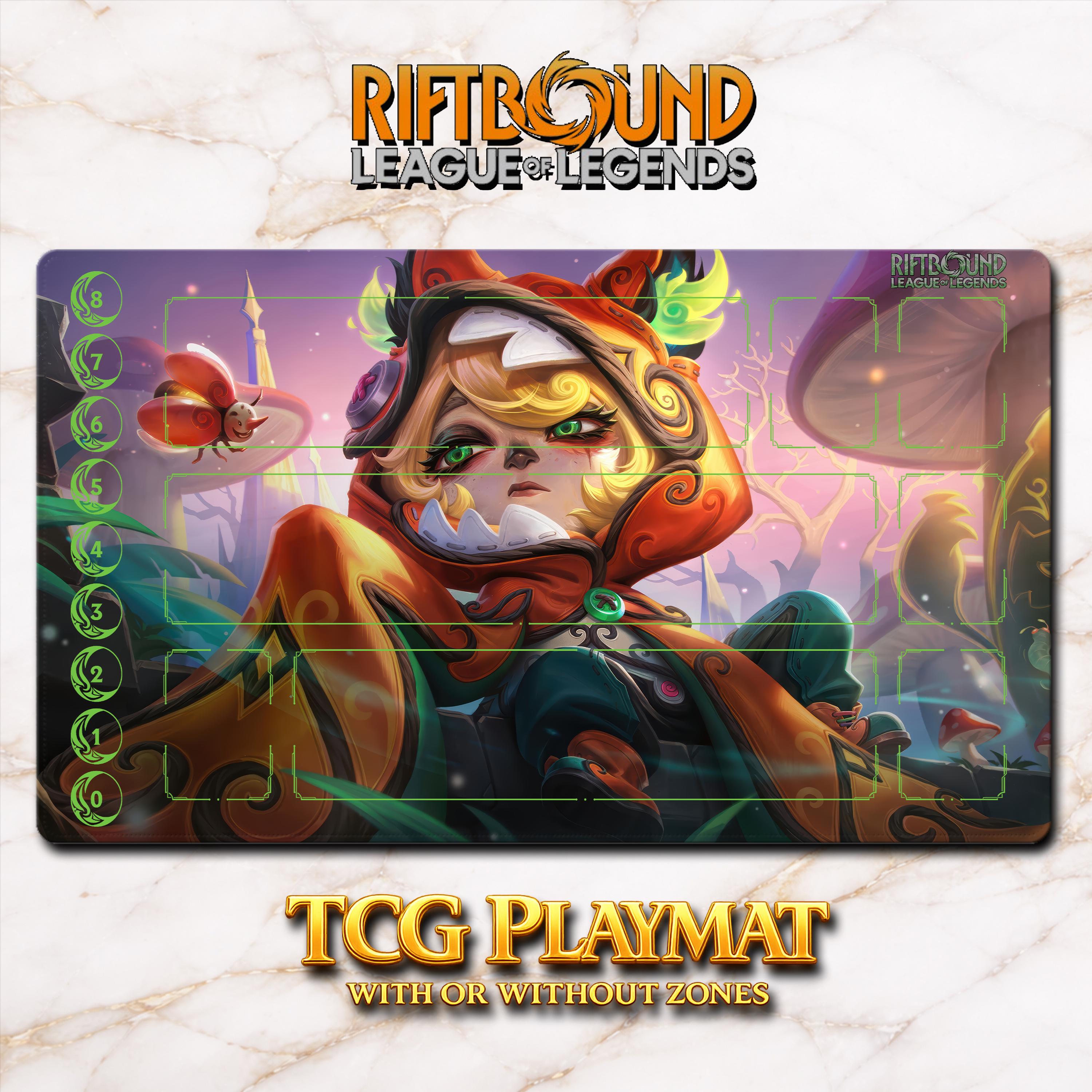 Playmat – Vex – Riftbound LOL TCG Game Mat 24x14 Inches