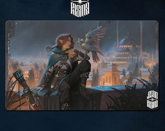 Playmat – Glade – BLUE RISING TCG Game Mat 24x14 inches (600x350x2mm)