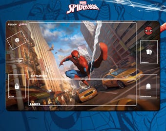 Tapete de juego – Spiderman – Magic the Gathering x SpiderMan TCG (600 x 350 x 2 mm)