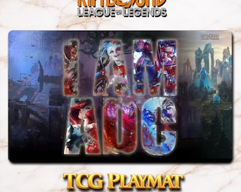 Playmat – ADC – Riftbound LOL TCG-spelmat 24 x 14 inch (600 x 350 x 2 mm)