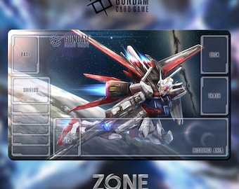 プレイマット – ガンダム – TCG ゲームマット 24x14 インチ (600x350x2mm)