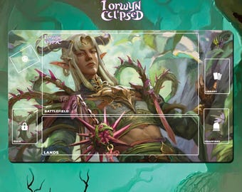 Lorwyn Eclipsed TCG Playmat – Trading Card Game Desk Mat – Collector Accessory