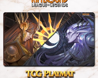 Playmat – Diana Leaona – Riftbound LOL TCG Game Mat 24x14 inches (600x350x2mm)