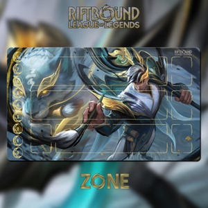 Speelmat – Jarvan – Riftbound LOL TCG-spelmat 24 x 14 inch (600 x 350 x 2 mm)