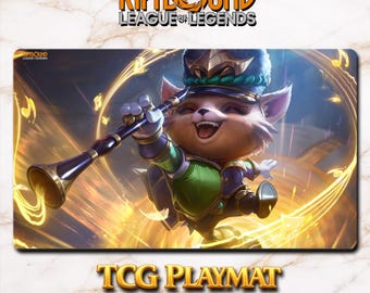 Playmat – Teemo – Riftbound LOL TCG Game Mat 24x14 inches (600x350x2mm)