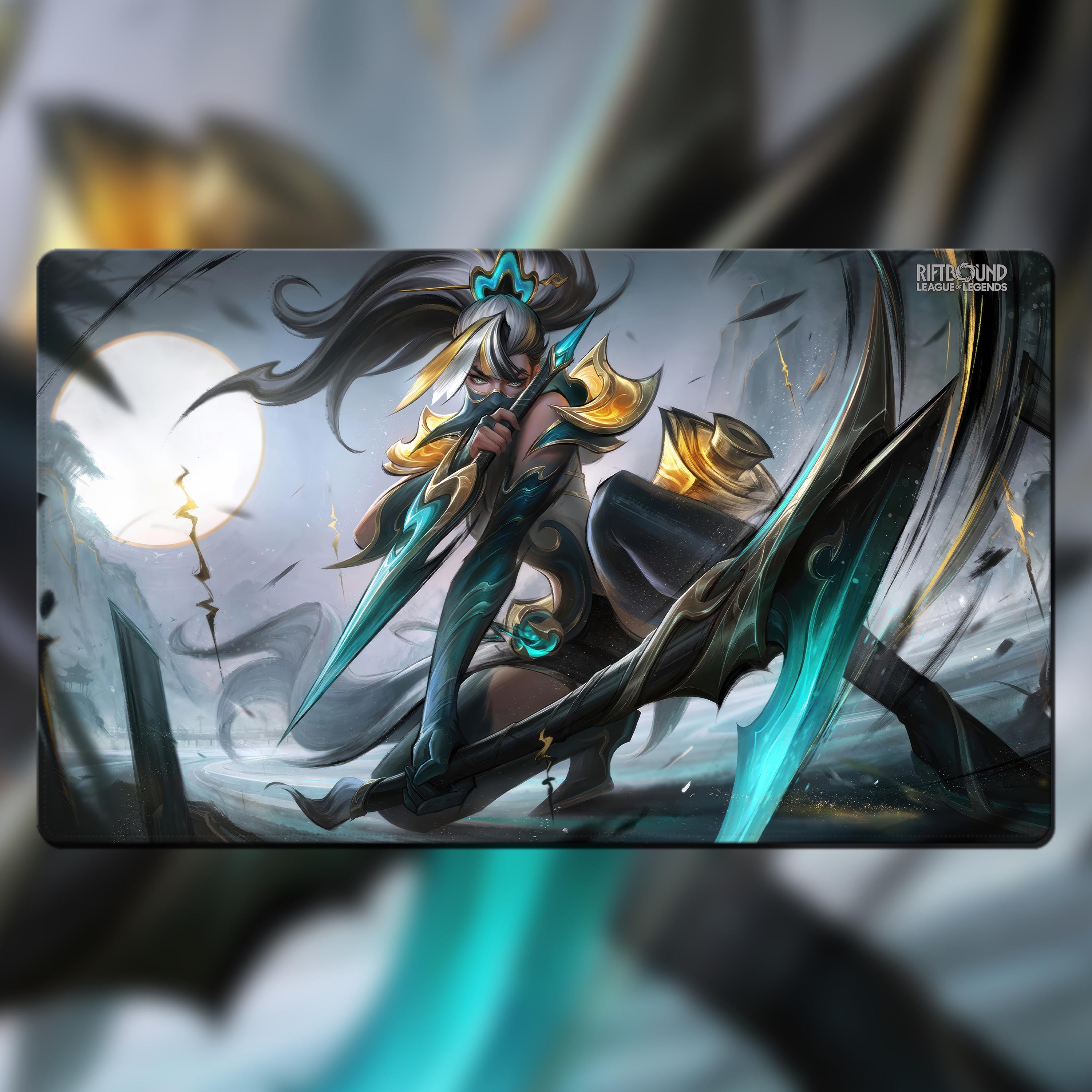 Akali Riftbound Playmat – LOL TCG Game Mat (24x14 Inches) - Etsy