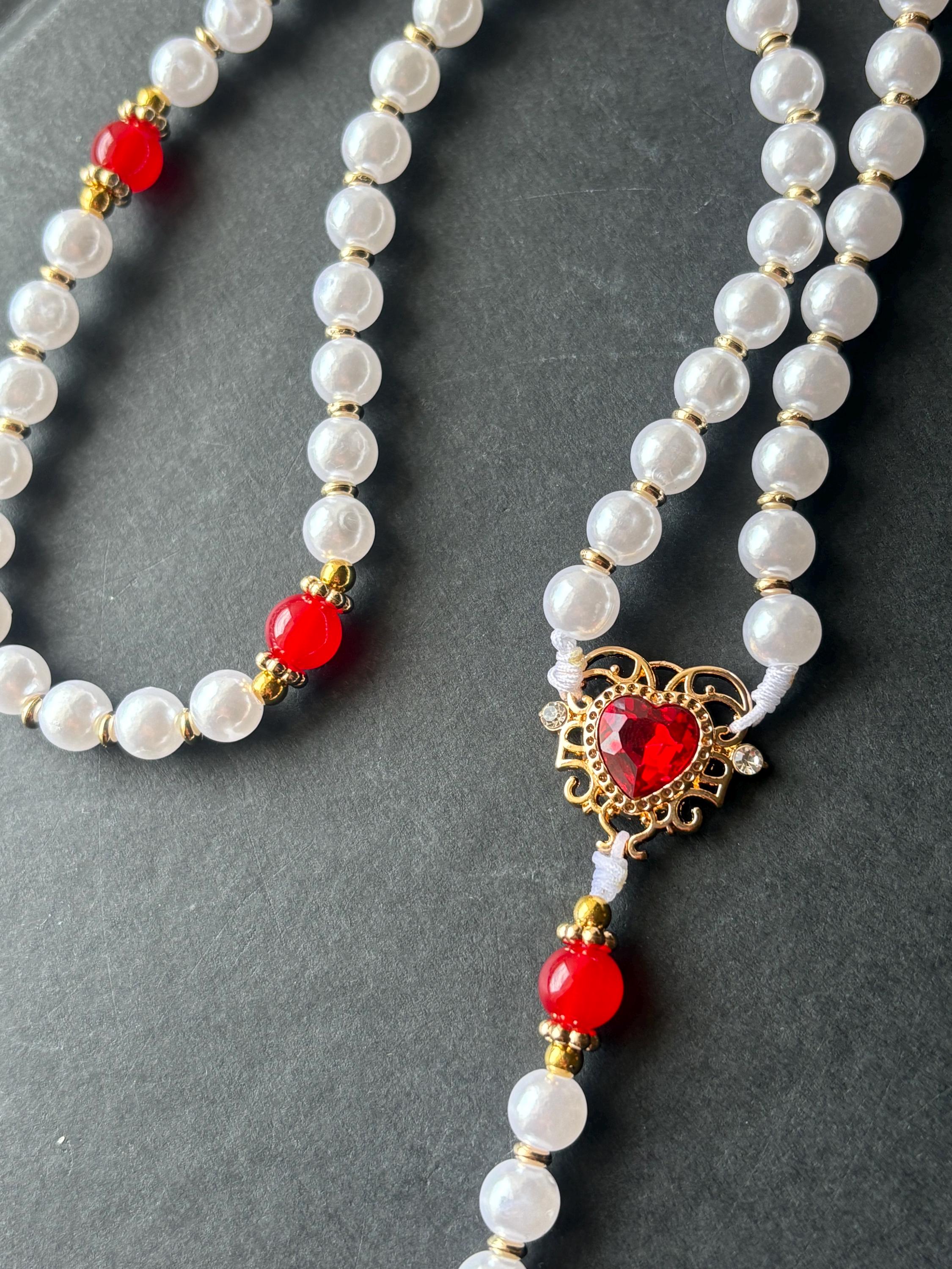 Immaculate Heart of Mary Inspired Lightweight Handmade Rosary - Etsy