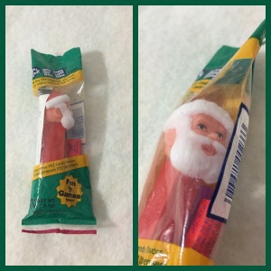 Vintage Santa Claus Pez In Original Package Never Opened ~ Footed ~ Made In Slovenia ~ Vintage Pez Candy Dispensers