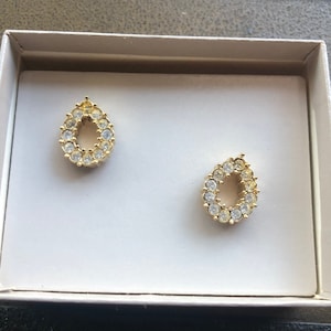 Avon sale diamond earrings