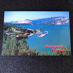 Vintage New Postcard Featuring The Iconic Konocti Harbor Inn Resort ~ Clear Lake California ~ Excellent Condition ~ Konocti Harbor Inn