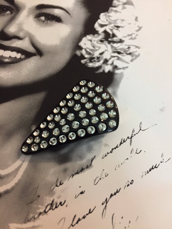 Glamorous Vintage Art Deco Style Geometric Shape … - image 2