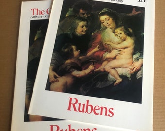 The Great Artists ~ Rubens ~ 1978 Biography And Portrait Art Prints ~ Book Number 13 ~ Funk & Wagnalls, Inc ~ Excellent ~ FREE SHIPPING!!