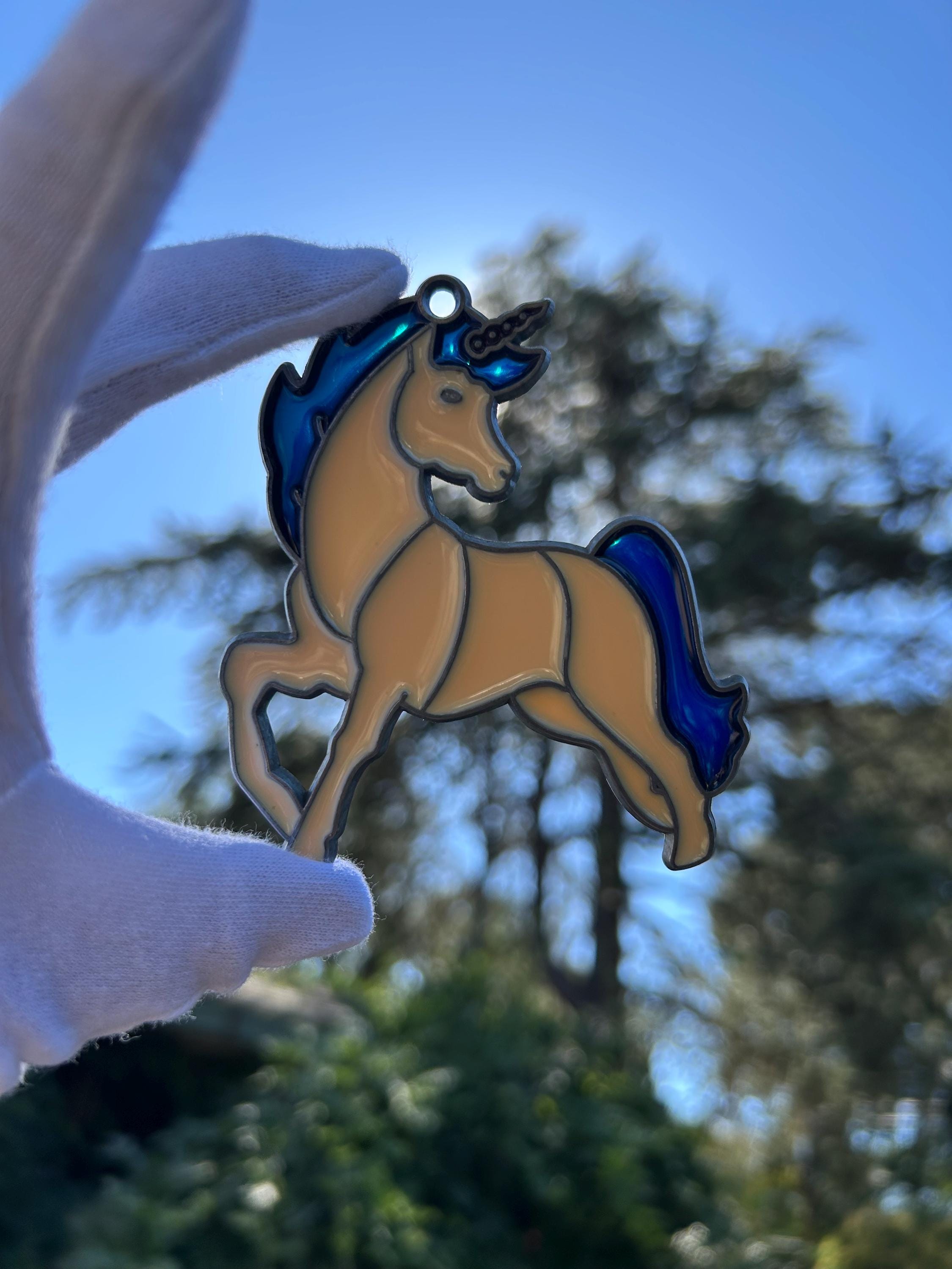 1980s Unicorn Glass - Etsy