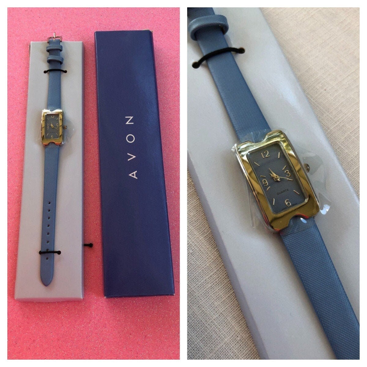 Sold at Auction: Vivani Quartz Watch & Purple Beaded Bracelet