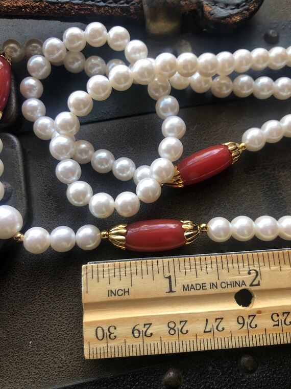 1988 New Vintage Avon Timeless Elegance Necklace Feat… - Gem