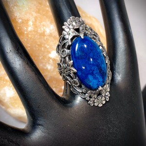 Anillo Art Nouveau Vintage De Plata De Ley Con Diseño De Marcasita Y Esmalte Color Crema En Forma De Corazón - España