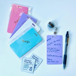 消せる縦型バッジノート