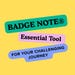 BADGE NOTE