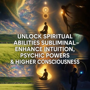 Unlock Spiritual Abilities Subliminal – Enhance Intuition, Psychic Powers & Higher Consciousness