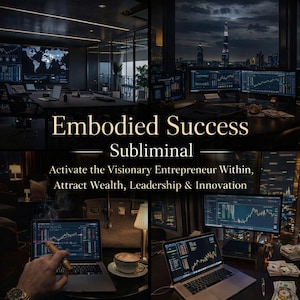 Éxito encarnado subliminal: activa al emprendedor visionario que llevas dentro, atrae riqueza, liderazgo e innovación.