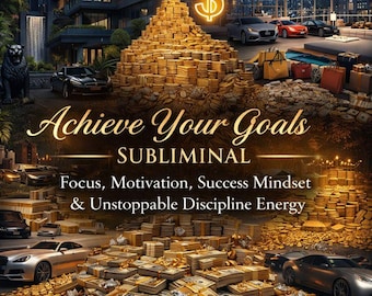 Achieve Your Goals Subliminal – Focus, Motivation, Success Mindset & Unstoppable Discipline Energy