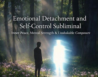 Emotional Detachment and Self-Control Subliminal – Inner Peace, Mental Strength & Unshakable Composure
