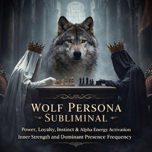 Wolf Persona Subliminal – Alpha Energy, Inner Strength