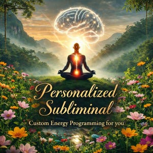 Personalized Subliminal – Custom Energy Programming, Tailored Affirmations & Unique Frequency Audio Made Just for You