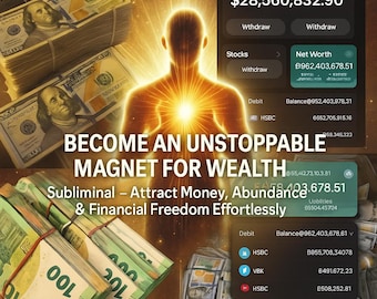 Become an Unstoppable Magnet for Wealth Subliminal – Attract Money, Abundance & Financial Freedom Effortlessly