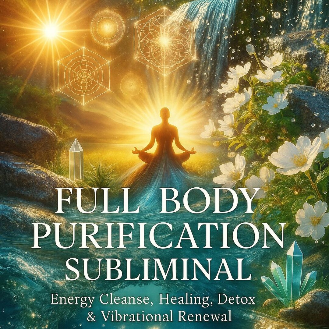 Full Body Purification Subliminal – Energy Cleanse, Healing, Detox ...