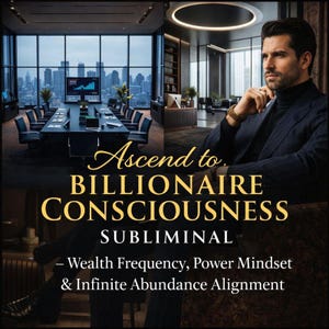 Ascendi alla coscienza miliardaria subliminale: frequenza della ricchezza, mentalità di potere e allineamento dell'abbondanza infinita