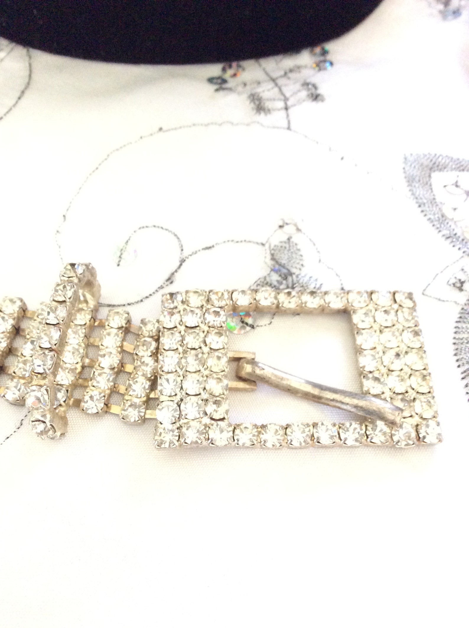Antique Vintage RHINESTONE Stunning BELT RARE Wedding Bride - Etsy
