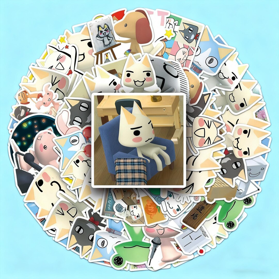 50pcs-toro Inoue Sticker Pack | Cute Video Game Stickers | Waterproof ...