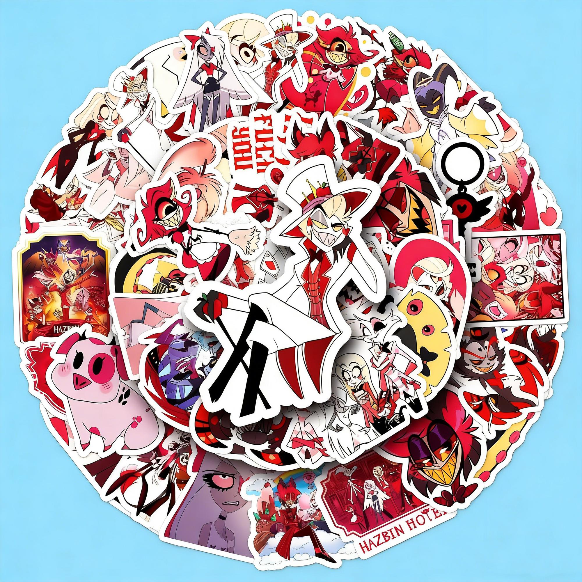 Hazbin hotel stickers - Etsy 日本
