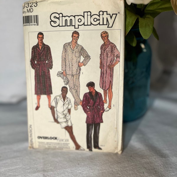 1987 Retro Mens/Teen bed clothes sewing pattern