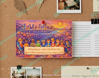 JW International Convention 2026 "Bringing Our Love" Postcard