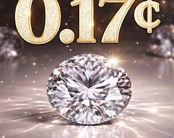 0.17 Carat Diamond Solitaire For Ring, 14K 18K Gold Dainty Minimalist Engagement Promise Ring